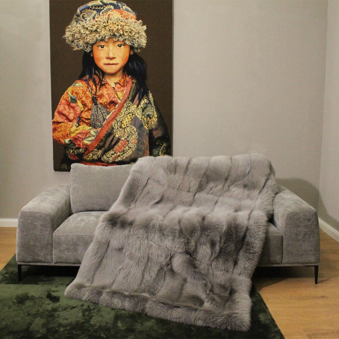 Articmable-steelgrey-wolle144-120x180 Fuchsdecke Artic Mable Steel Grey