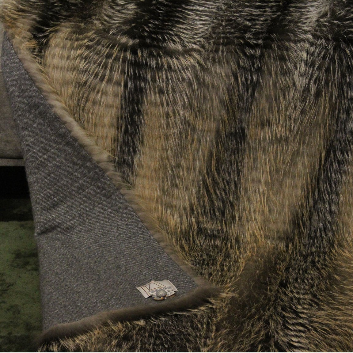 Fuchsdecke Gold Cross Fuchs "Split Technik"