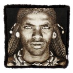 Gobelinkissen Samburu Warrior - Kenya