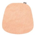 Sitzkissen Kuhfell rosa für Vitra Plastic Armchair
