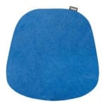 Sitzkissen Kuhfell blau für Vitra Plastic Armchair
