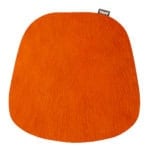 Sitzkissen Kuhfell orange für Vitra Plastic Armchair