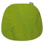 Sitzkissen Kuhfell - grün für Vitra Plastic Side Chair