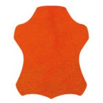 Bodenfell Kuhfell gefärbt, 4 - 5,5 qm Farbe Orange