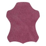 Bodenfell Kuhfell gefärbt, 4 - 5,5 qm Farbe Purpur