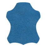 Bodenfell Kuhfell gefärbt, 4 - 5,5 qm Farbe Himmelblau