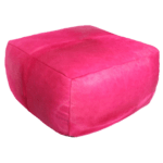 Pouf einfarbig Magenta